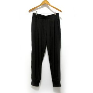 Love...ady Black Stretch Band Pants